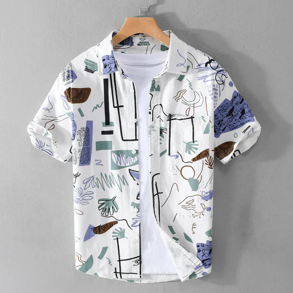 Canvas & Cotton Abstract Shirt