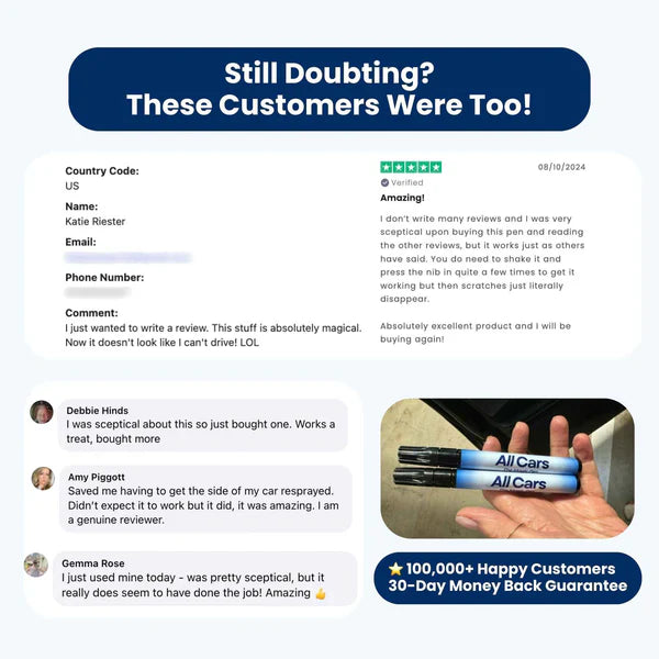 1x All Cars™ Magic Pen + Magic Eraser Cloth