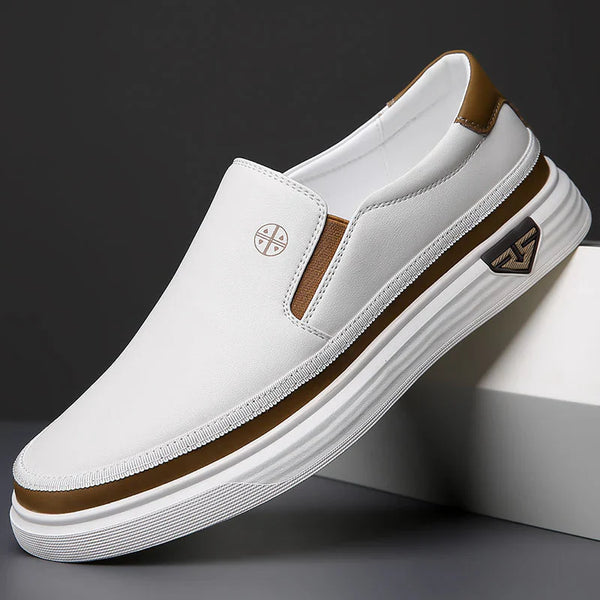 Solvaro Leather Slip-Ons