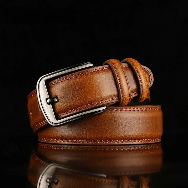 Harold Oak 100% Cowhide Belt