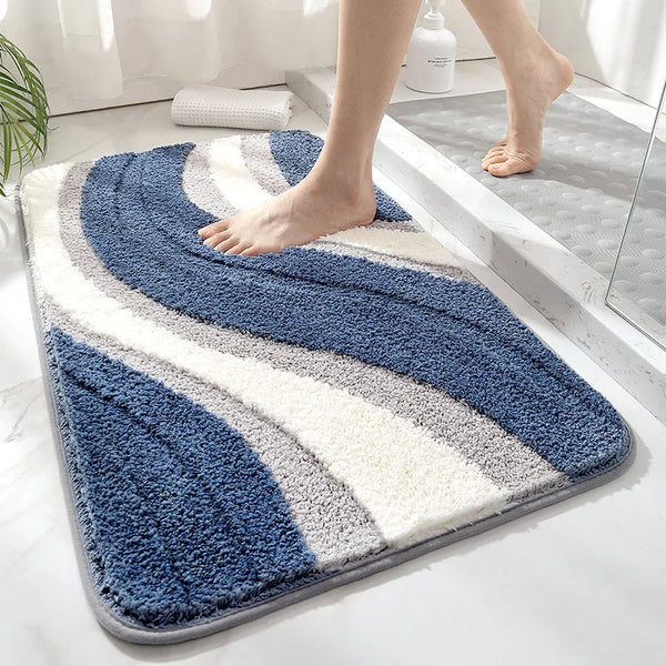 CloudWeave Cashmere Organic Weave Bath Rug
