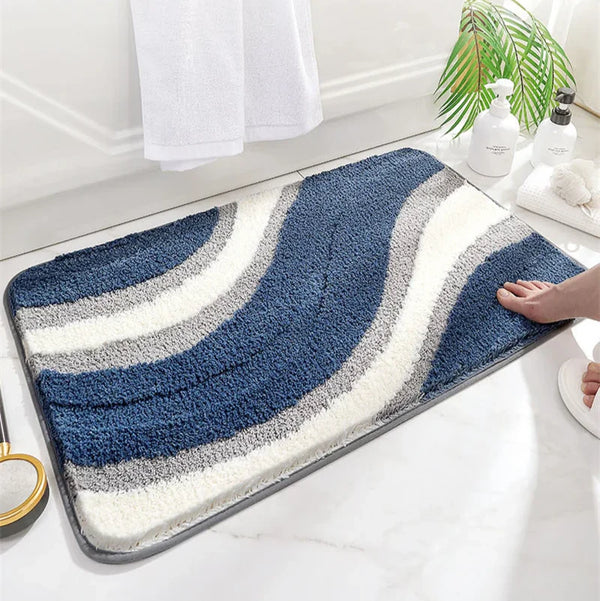 CloudWeave Cashmere Organic Weave Bath Rug