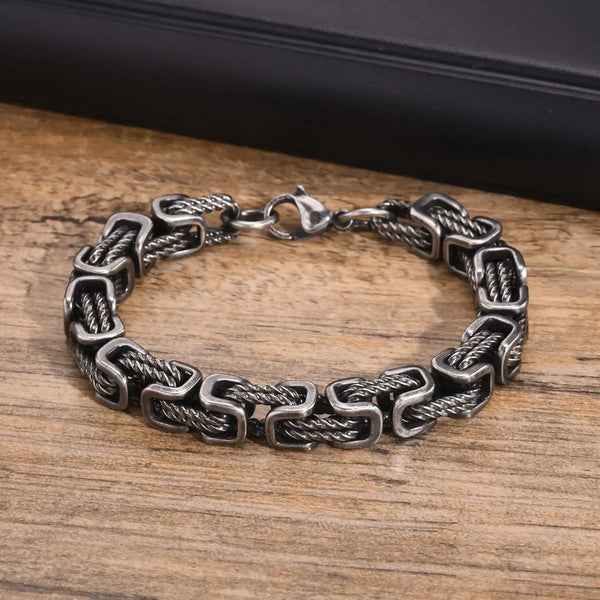 Blacksteel Forged Chain Cuff