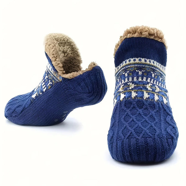 Fire Pit Cozy Luxe Anti-Slip Socks