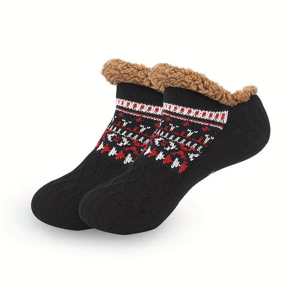 Fire Pit Cozy Luxe Anti-Slip Socks