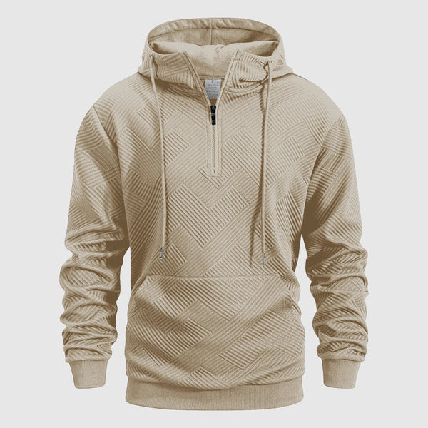 Titan Textured Pattern Hoodie