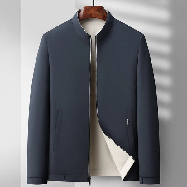 Amari Classic Zipper Bomber Jacket