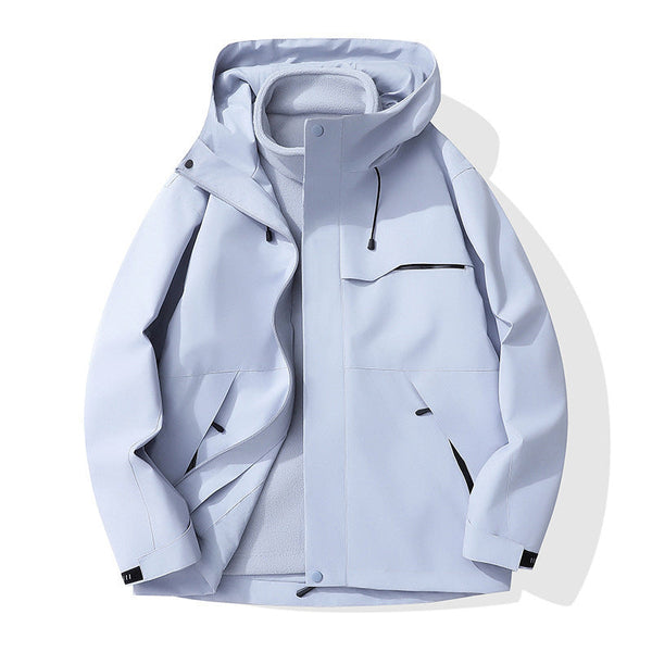 Varen Atelier Softshell Jacket with Detachable Fleece Lining