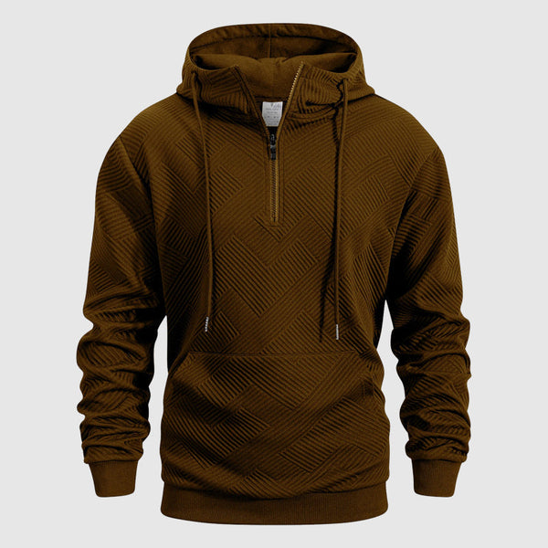 Titan Textured Pattern Hoodie