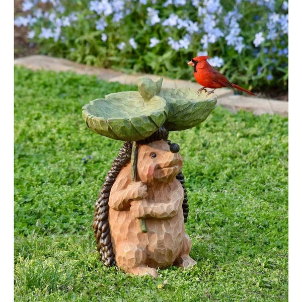Cute Animal Woden Bird Feeder