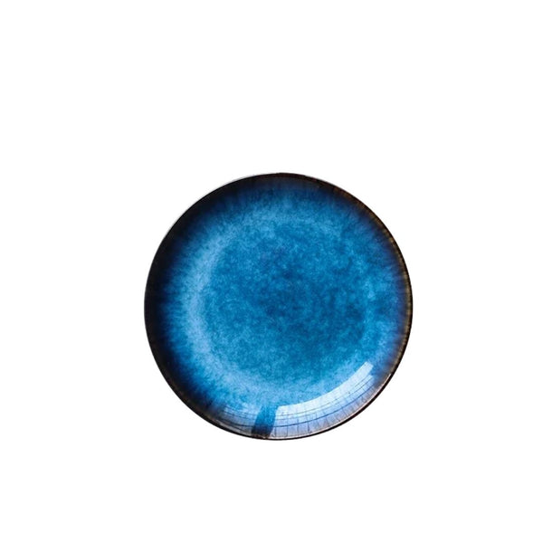 Aurelia Blue Luxury Plates