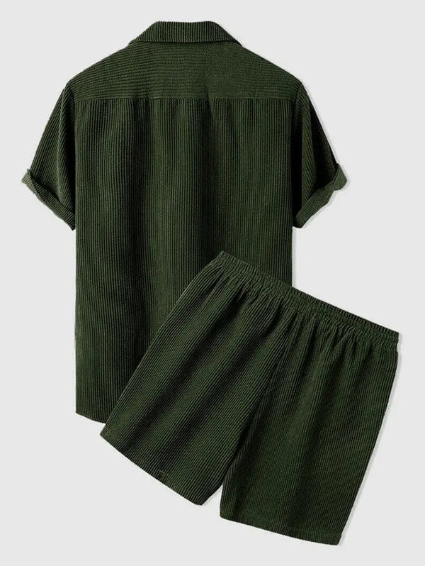 Haven Luxury Ribbed Velvet Set