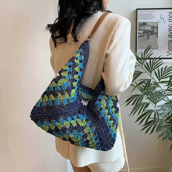 The SunKissed Crochet Tote Bag