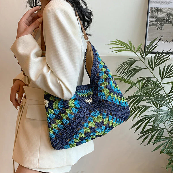 The SunKissed Crochet Tote Bag