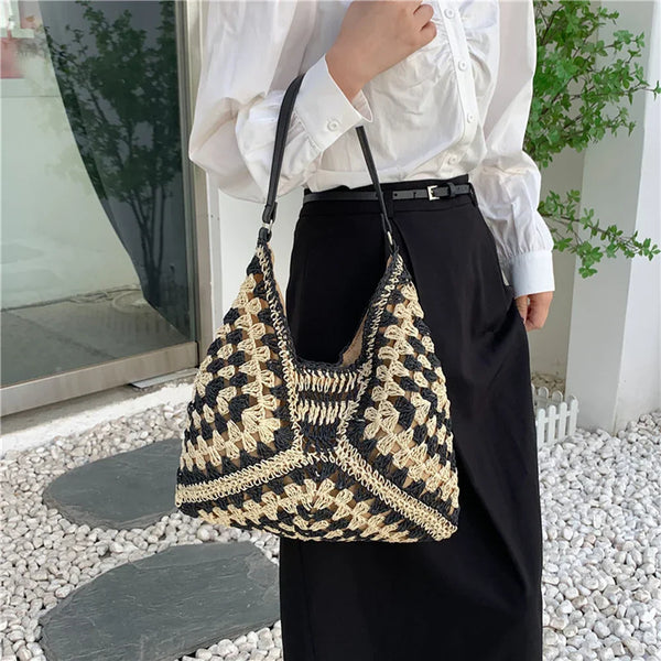 The SunKissed Crochet Tote Bag