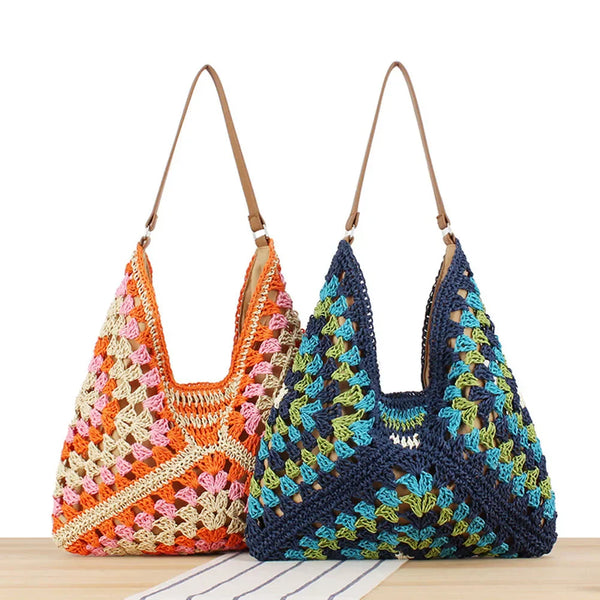 The SunKissed Crochet Tote Bag