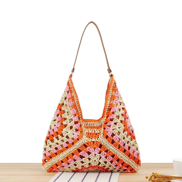 The SunKissed Crochet Tote Bag