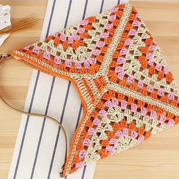 The SunKissed Crochet Tote Bag