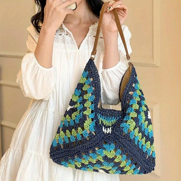 The SunKissed Crochet Tote Bag