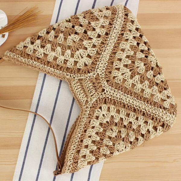 The SunKissed Crochet Tote Bag