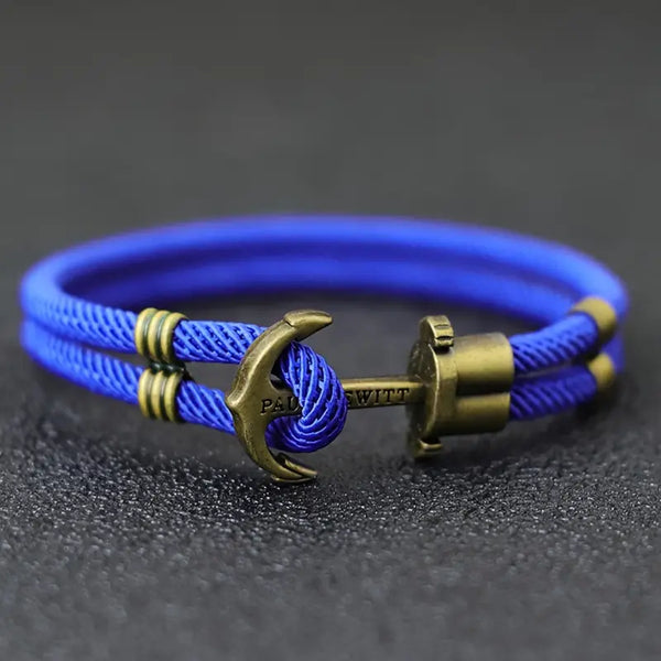 Marine Anchor Rope Bracelet